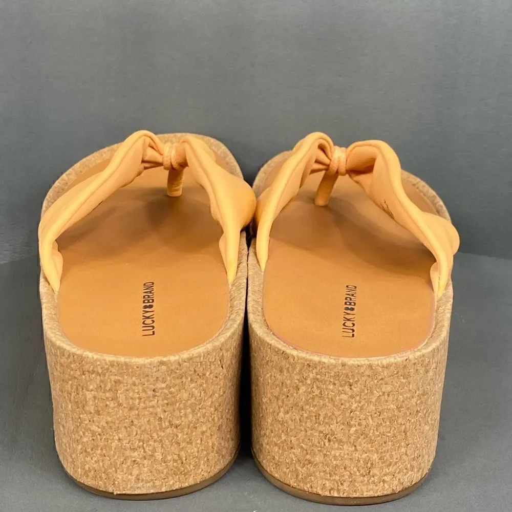 LUCKY BRAND Women's Lellina Platform Sandals size 10 (new without box)